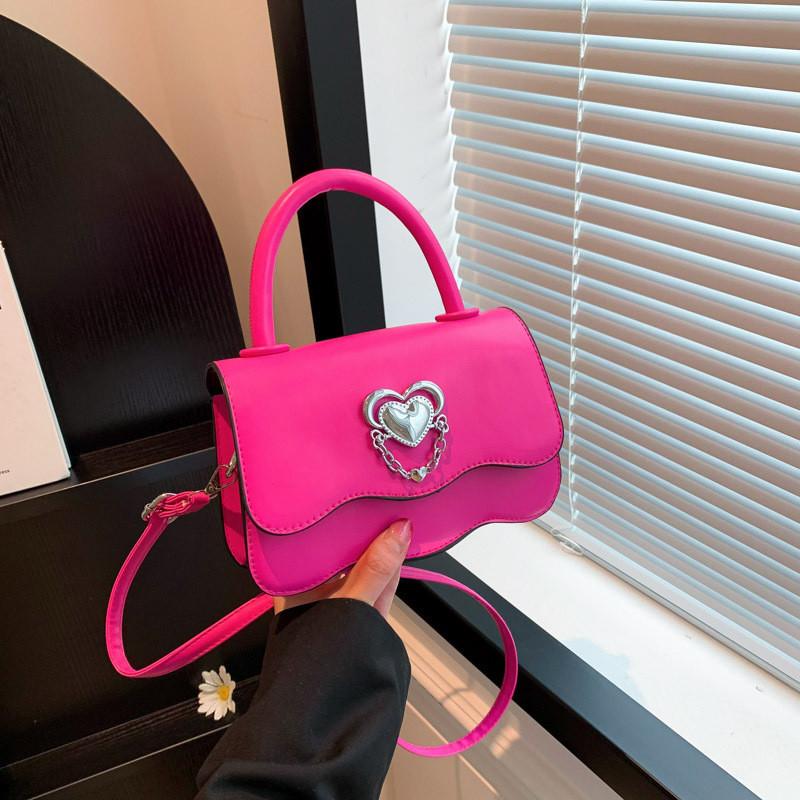 Elegante Urbane Minimalistische Kleine PU-Handtasche Stilvolle Quadratische Umhängetasche Für Den Täglichen Gebrauch