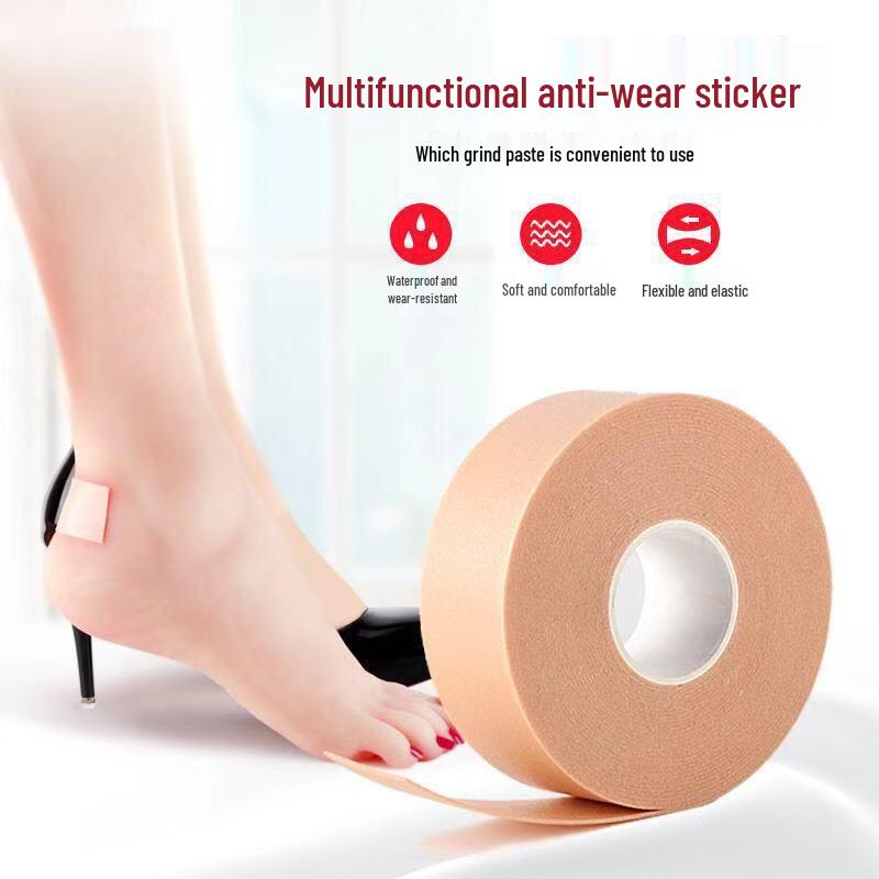Invisible Multifunctional Anti-Wear Foot Patch: Breathable, Anti-Blister, Perforated Heel Protector and Anti-Slip Foot Care Sticker.