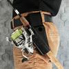 Portable 3D Fishing Rod Holder Belt - Hands-Free Rod Suitable for Left/Right-Handed Anglers, for Use, Kayaks, & Hunting Gear