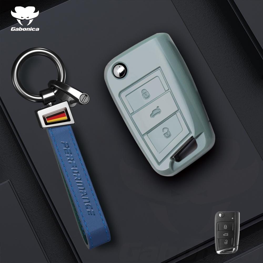 For Vw Volkswagen Polo Golf 4 5 6 7 T5 Mk7 Tiguan Passat B6 B5 Skoda Octavia A5 A7 Seat Leon Fr 2 Ibiza Ateca Car Key Case Cove