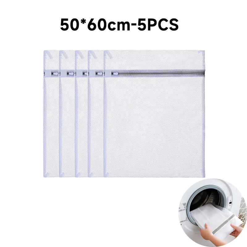 1-20Pcs Mesh Laundry Bag Polyester Laundry Wash Bags Coarse Net Laundry Basket Laundry Bags for Washing Machines Mesh Bra