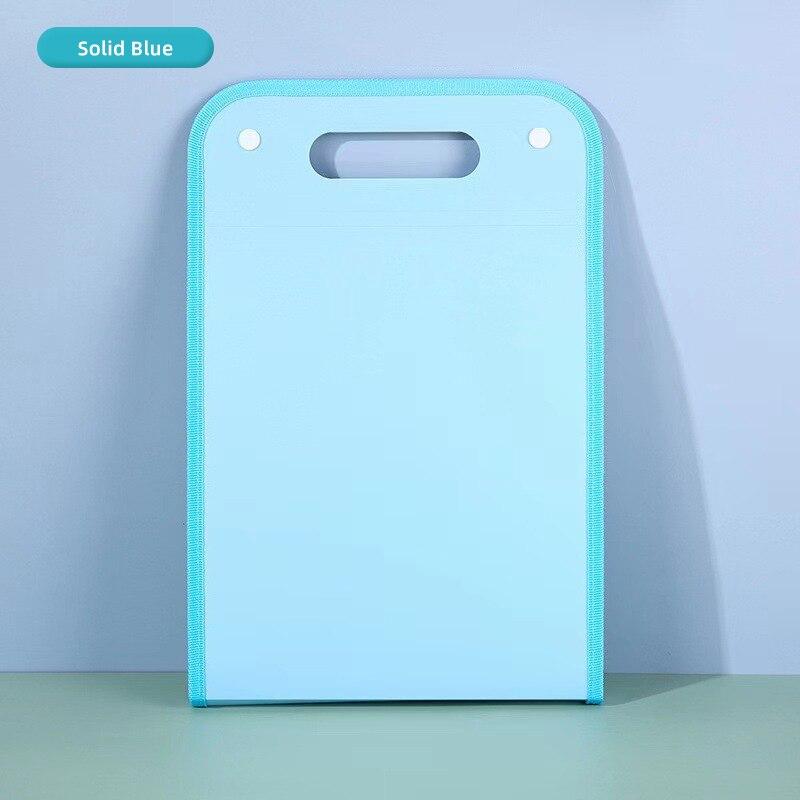 13 Pocket File Folders Portable A4 Letter Size Macaron Color Accordian Document Organizer for Classroom Office Home Storage