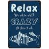 Retro Everything is Going to be Ok Metal Craft Positive Inspiration Vintage Metal Tin Signs for Cafes Bars Pubs Wall Decorative