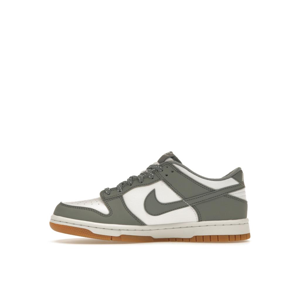 Nike Dunk Low GS Reflexní šedá Dětské tenisky Bílá Světle-železitá-ruda Gumově-světle-hnědá FV0374-100