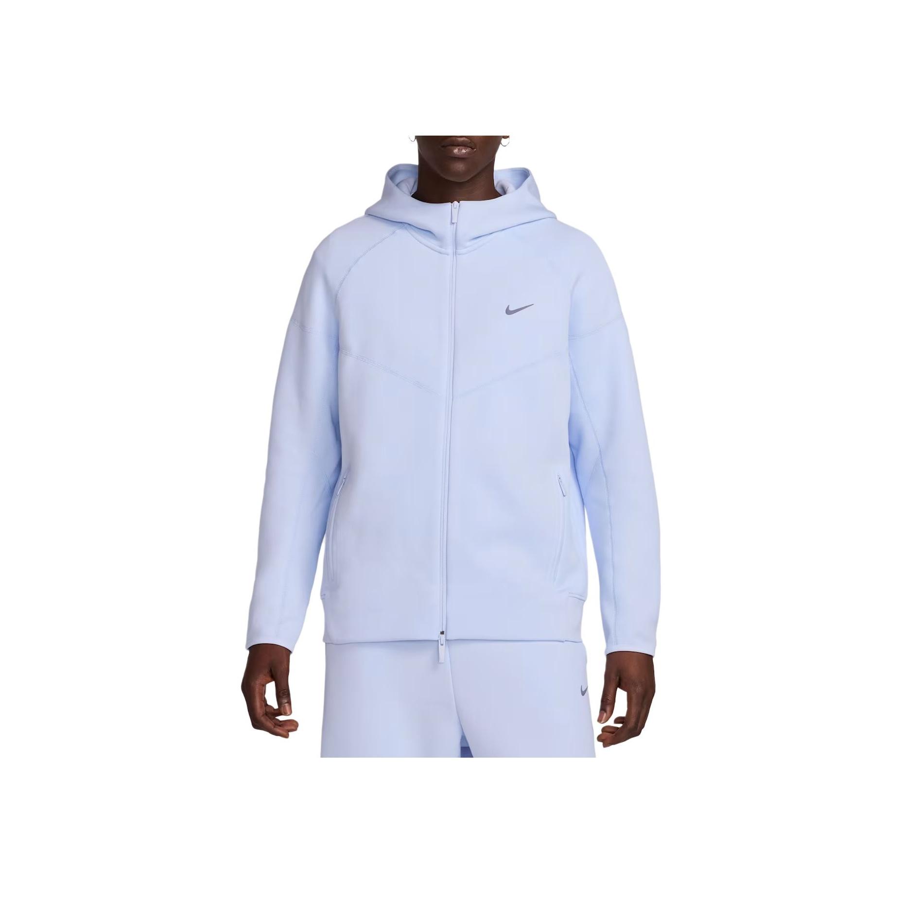 Nike X Nocta Men s Light Blue Fleece Hooded Jacket FD8454-568 2XL