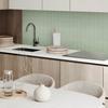 Self-Adhesive Vinyl Panel With Print 100x50 cm Rectangular Tiles in a Grid