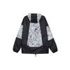 adidas Originals Trefoil Splice Logo Print Casual Hooded Jacket Men Jackets Black White DV1965