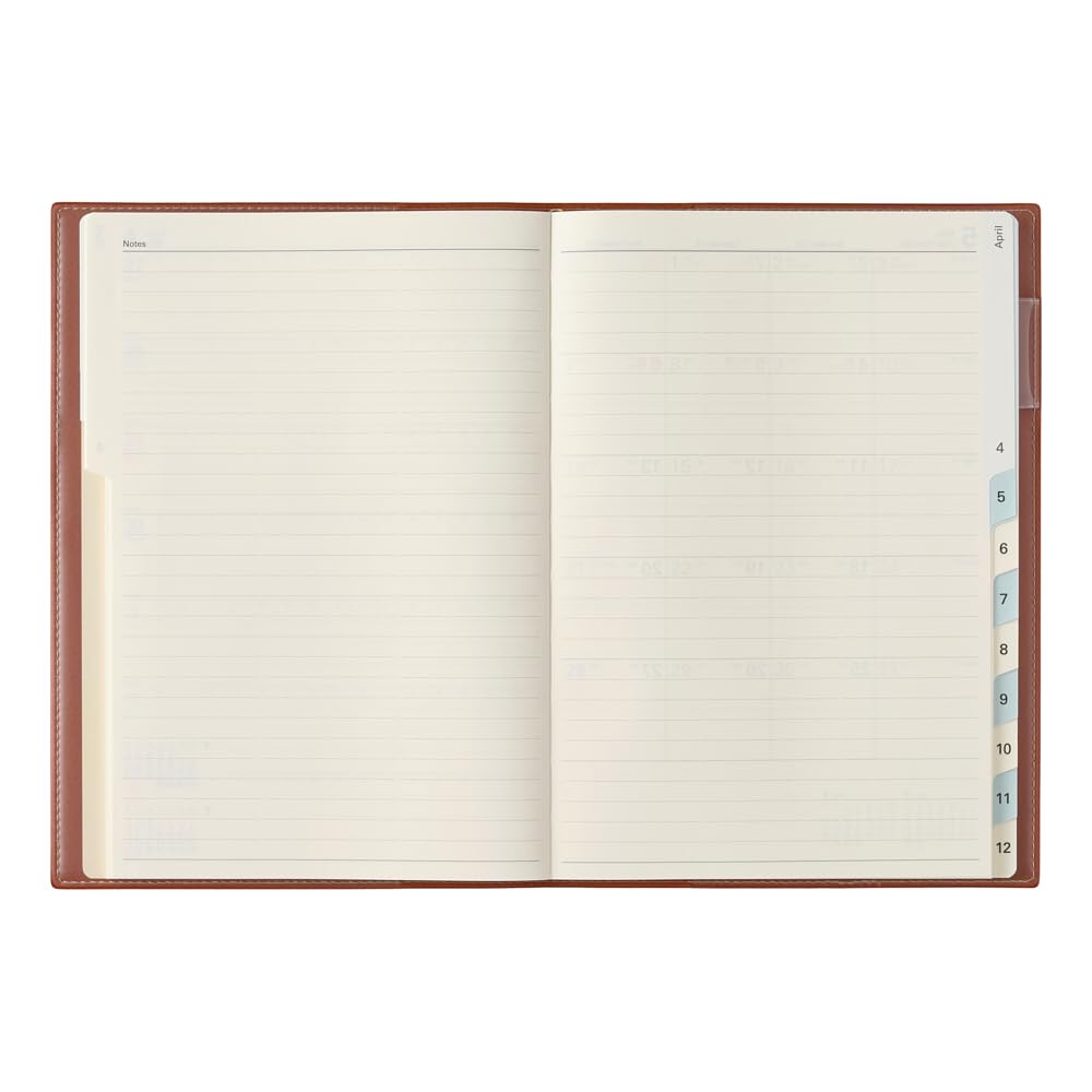 NOLTY Planner 2026 A5 Weekly Access 1 Orange 6464 December (Starts 2025)