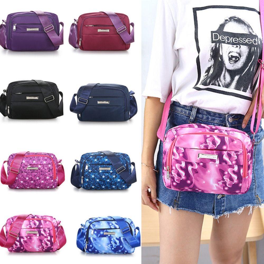 

Простая сумка через плечо, нейлоновая сумка, новая женская сумка через плечо