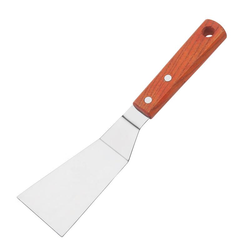 

Oeny Wooden Handle Stainless Steel Frying Spatula