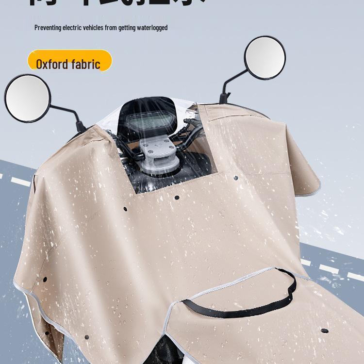 Wuyang Regendichter Transparenter Sonnenschutz Motorrad Windschutzscheibe und Lenkerabdeckung