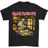 Iron Maiden Piece of Mind Band Graphic Print Summer Autumn Winter Men's and Women's Short Sleeved T-shirt Casual Loose Outdoor