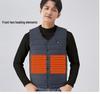 Smart Heated Vest - USB Charged Graphene Heating with Constant Temperature Cotton Gilet