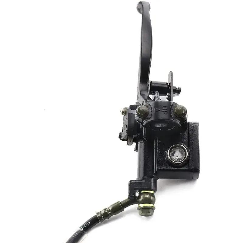 Left Hydraulic Brake Master Cylinder Caliper Fit for Compatible 50cc 110cc 125cc 150cc 200cc 250cc Taotao Sunl ATV Quad