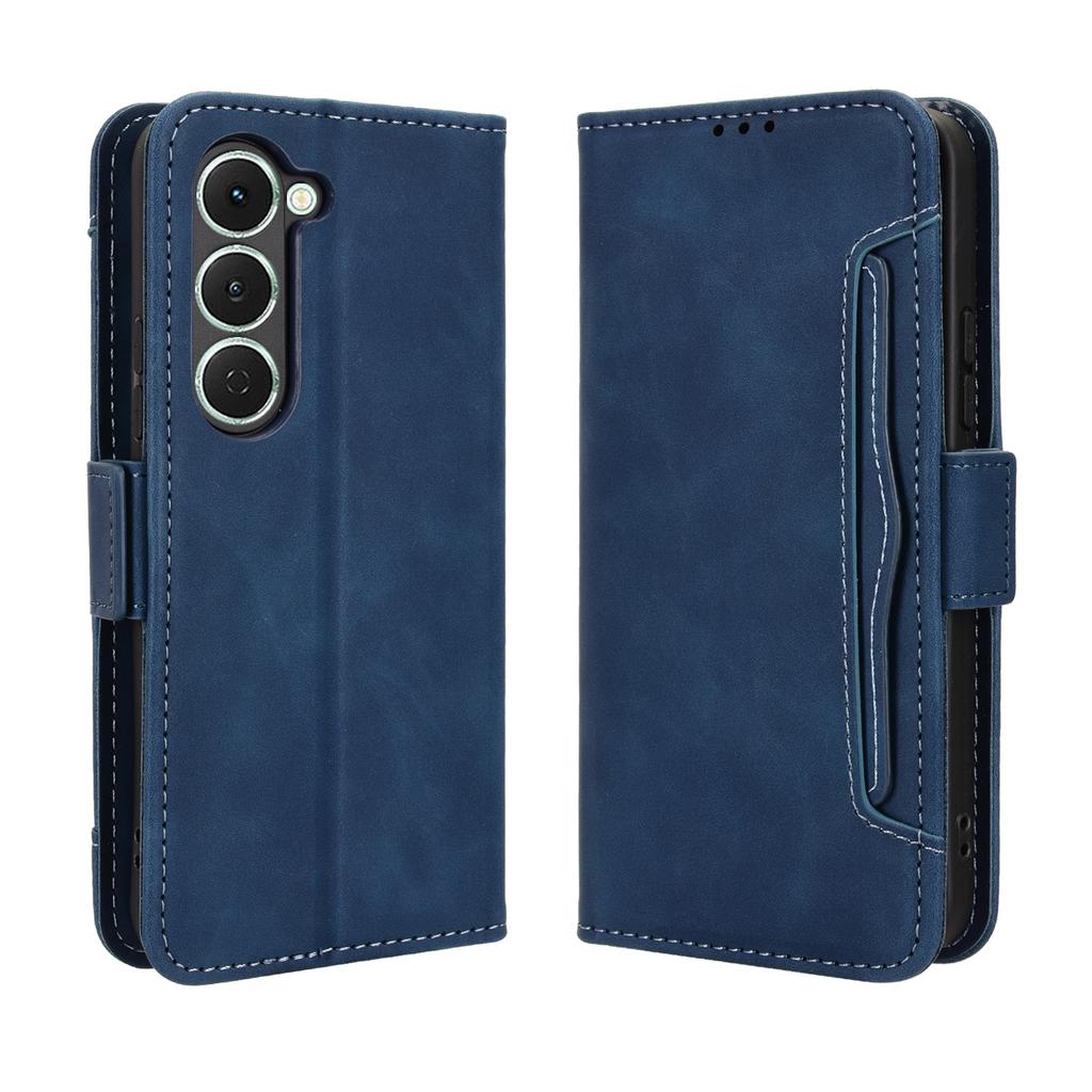For TECNO Spark 40 Pro 4G Leather Case Phone Wallet Cover with Multiple Card Slots
