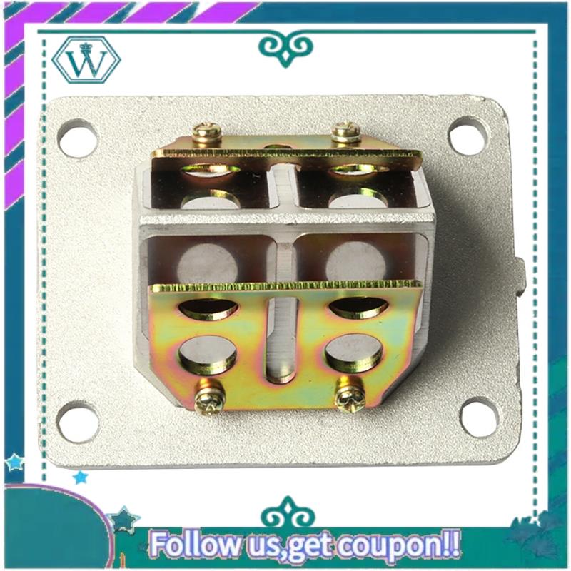 AA92-Intake Reed Valve Assy Air System Spare Parts For DT125 RS125 DT 125 Motorcycle Air Inlet Device Two Stroke 125CC silver  gold