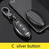 Interior Mouldings Glossy Carbon fiber ABS Car Key Case Fob Cover For infiniti FX35 FX37 FX50 G25 G35 G37 JX35 M35 M37 M45 Q70
