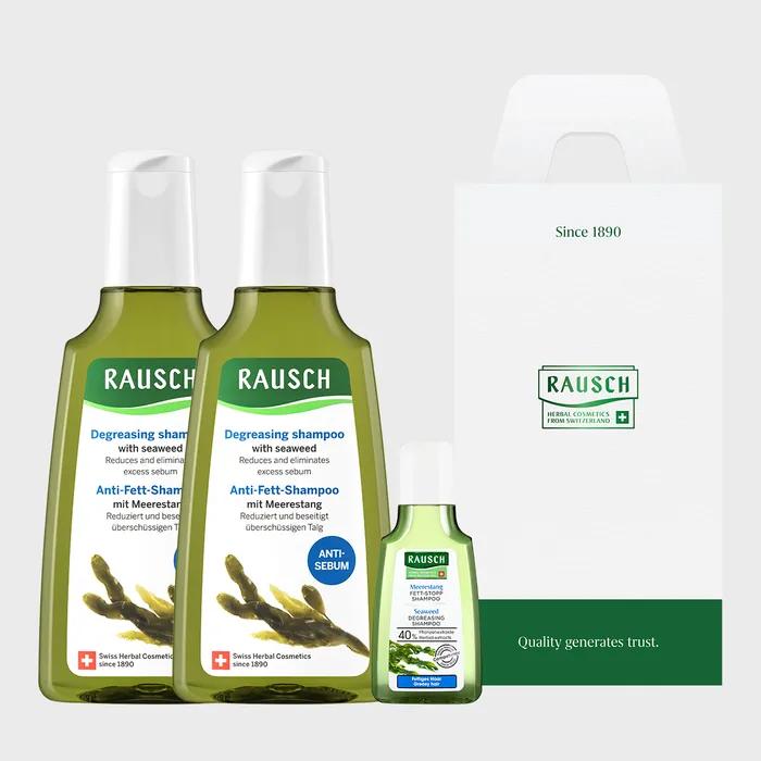 [Gift Set]_Rausch Seaweed Degreasing Shampoo 200ml Duo