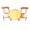 1/12 Scale Miniature Coffee Table Chair Set Scene Decoration Furniture Doll House Accessories Leisure Setting Props