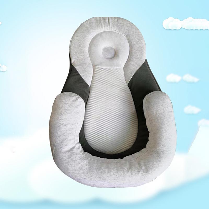 Newborn Baby Anti Spitting Slope Pillow, Baby Anti Overflow And Choking Milk, Lying In The Nursing Bed, Adjustable Slope Cushion