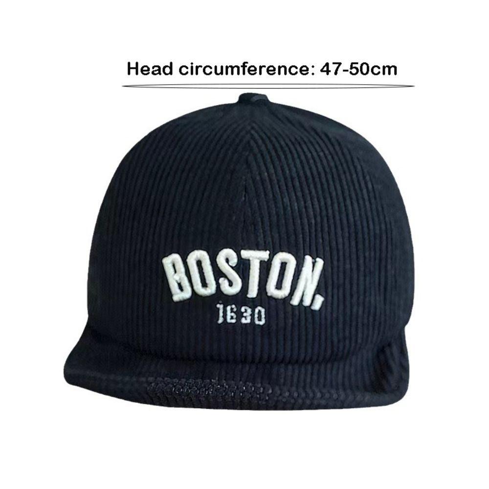 Motif Brodé Casquette Bec de Canard Bébé Casquette Glacier Respirante Pour Enfants Âgés de 1 à 3 Ans