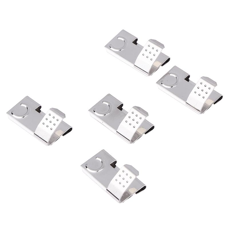 10 ks Bateriový klip Kontakty pro AA baterie BC-290-Ni Pružinová ocel Niklovaný Pozitivní Negativní Pár