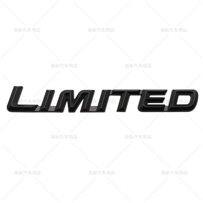 Metal 3D limited logo badge, car bumper badge suitcase sticker for Jeep Compass Wrangler Renegade Patriot Grand Cherokee stickers