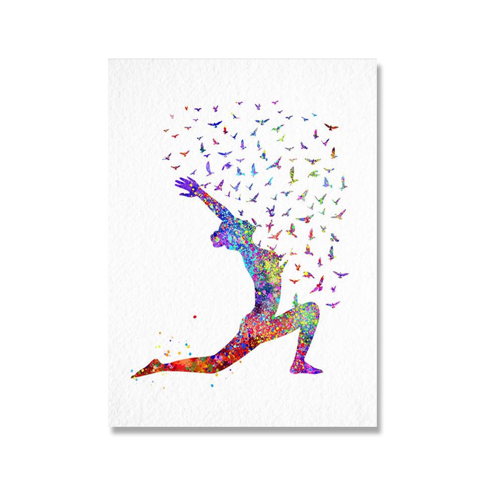 Meditasjon Lerret Maleri Abstrakt Buddha Yoga Kunst Motiverende sitat Plakat Buddhisme Print Plakat For Stue Hjem Innredning
