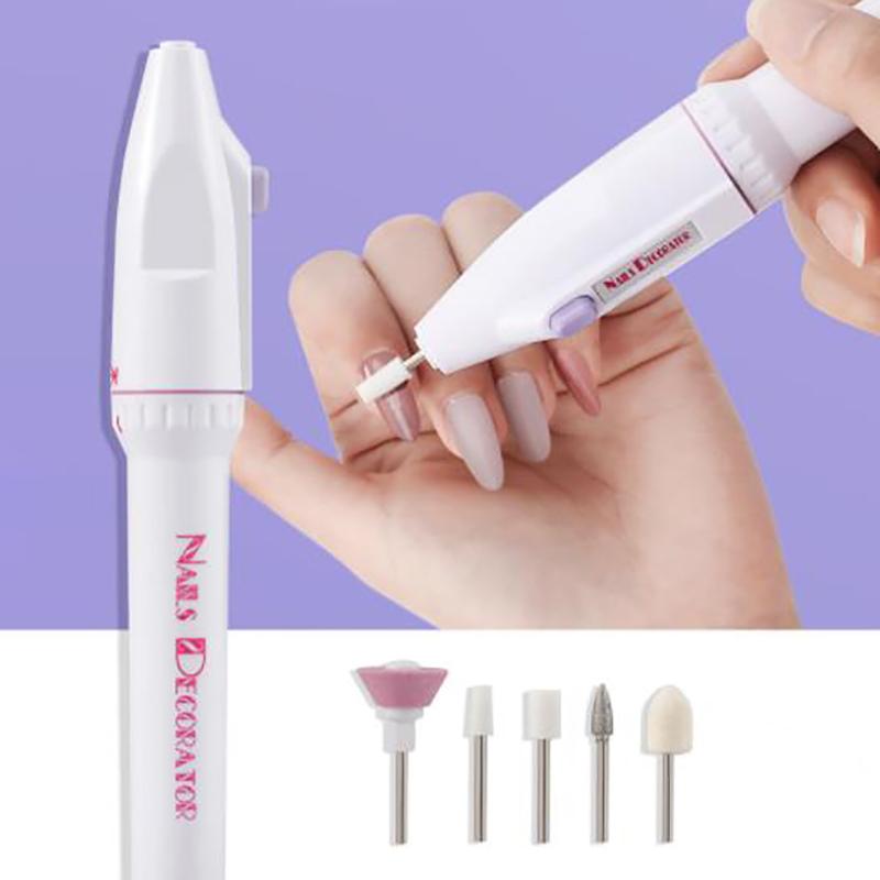 Electric Nail Drill Machine Kit Polish File Drills Bit Pen Manicure Tool