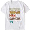 Breathable Unisexs Tshirt Teenagers Oneck Tshirt Unisex Tee Shirt Person Woman Man Camera Tv Everyday For Man Tops Big Size Tee