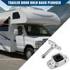 Wohnmobiltürhalter/Kolben und Buchse Anhängertürhalter für Auto Wohnmobil Reiseanhänger LKW-Anhänger Schuppentür/Langlebig / 2er-Set