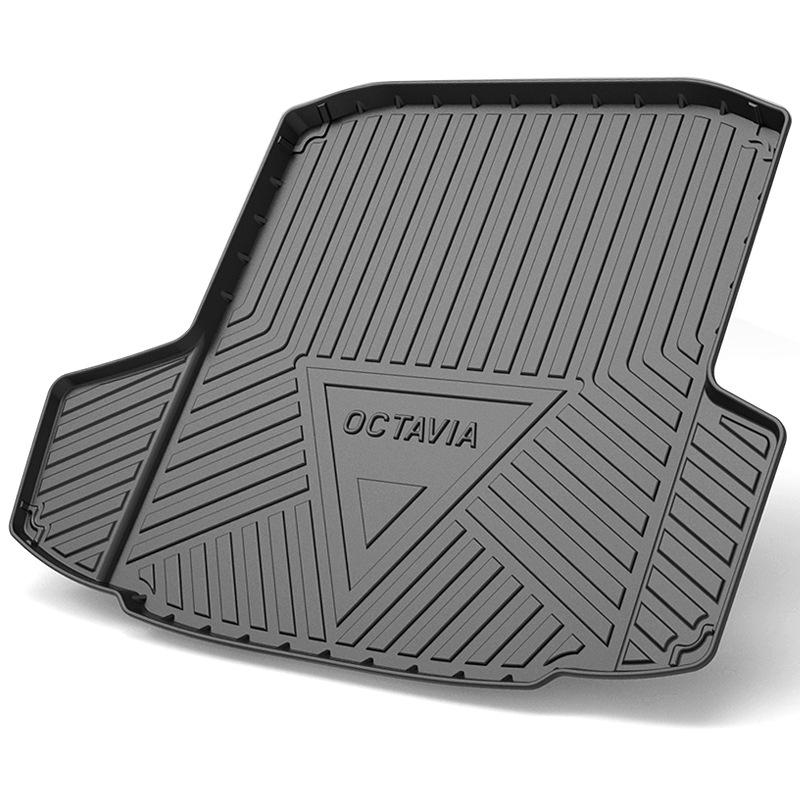 Custom Octavia TPE Trunk Mat for Tail Box Decoration