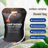 Portable Solar Camping Shower Bag - Outdoor Folding Water Heater and Storage
