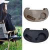 Chair Side Tray Drink Holder Portable Beach Chair Cup Holder Multipurpose Travel-friendly for Beach Garden Leisure