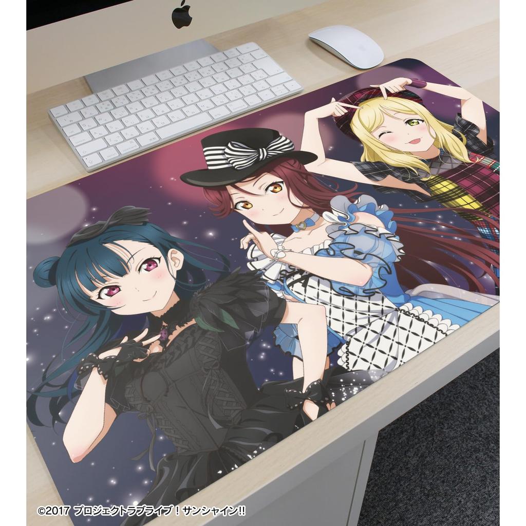 Love Original Illustration Guilty Kiss 3rd Solo Concert Desk Mat Live! Sunshine!! Ver. Multi-Function