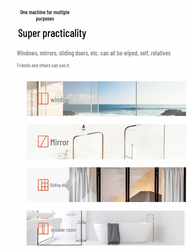 Smart Window Cleaning Robot: Fully Automatic, Remote-Controlled, Ideal for High-Rise Glass Cleaning