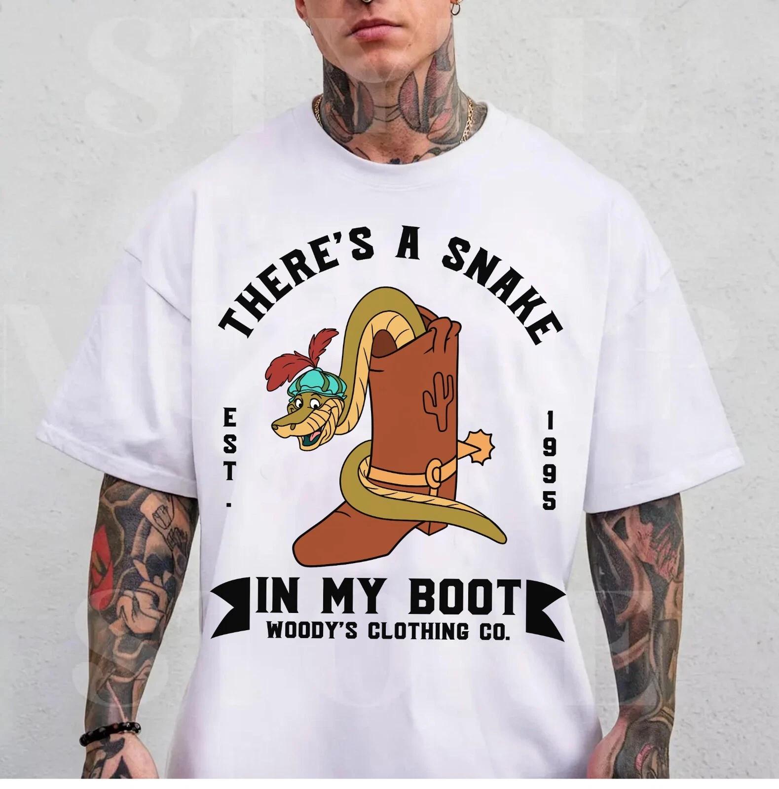 Disney Sir Hiss There s A Snake In My Boot Unisex Adult Kid Tee 82206 2XL