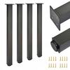 4 X Leg 60x60 | H - 820 Mm | Black