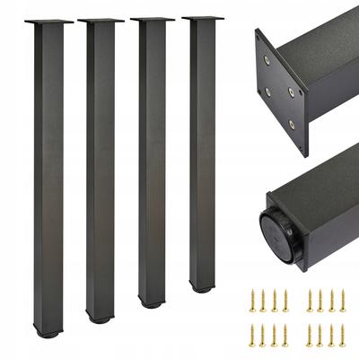 4 X Leg 60x60 | H - 820 Mm | Black