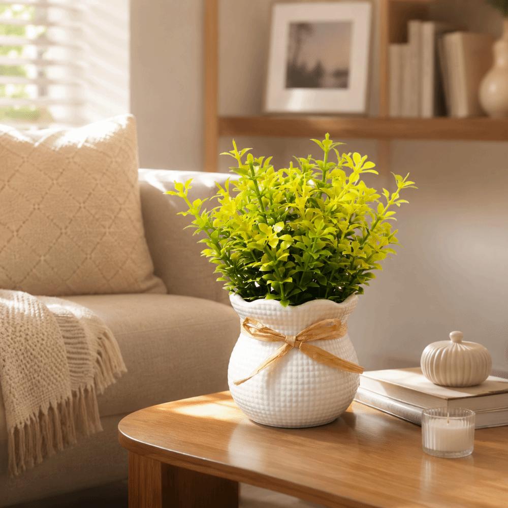 Bonsai Artificial Plants Ornaments Fake Potted Flowers Cute Decorative Potted Plants Office