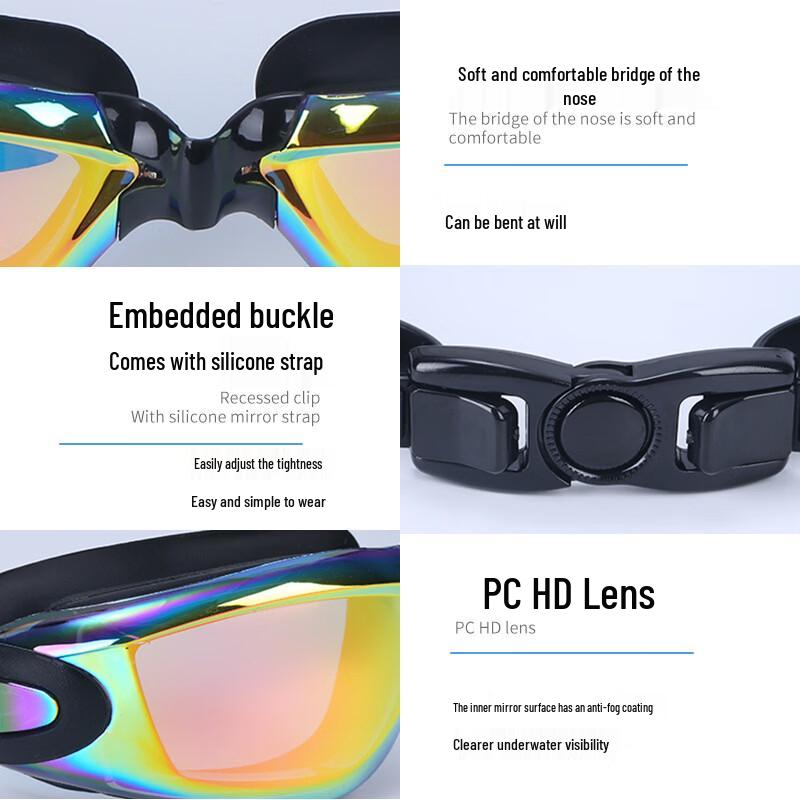 MDNG High-Definition Anti-Fog Swimming Goggles