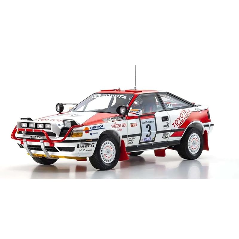 

Kyosho Original 1/18 Scale Toyota Celica GT-Four (ST165) 1990 Safari #3 Finished Product