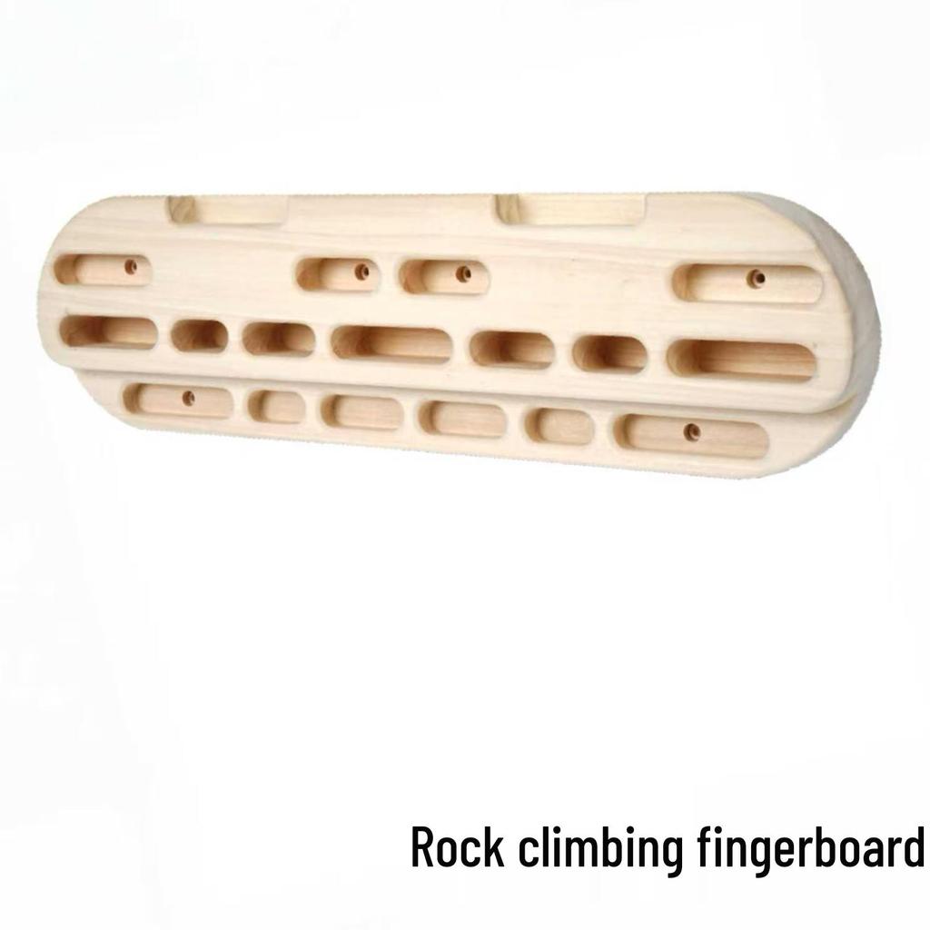 Wooden Fingerboard Climbing Pull-up and Strength Training Board