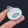 Gift For Women Jewelry Pendant 925 Sterling Silver Natural Amazonite Gemstone