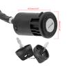 4 Wires Universal 2 Ignition Keys Start Switch Door Lock Key Motorcycle Accessories for ATV Go Kart Scrambling Motorbike