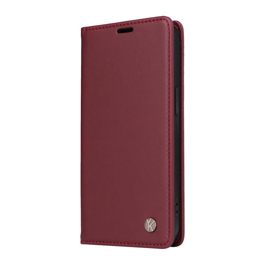 YIKATU YK-001 For Realme 12 4G/12+ 5G Case Magnetic Closure Leather Phone Case
