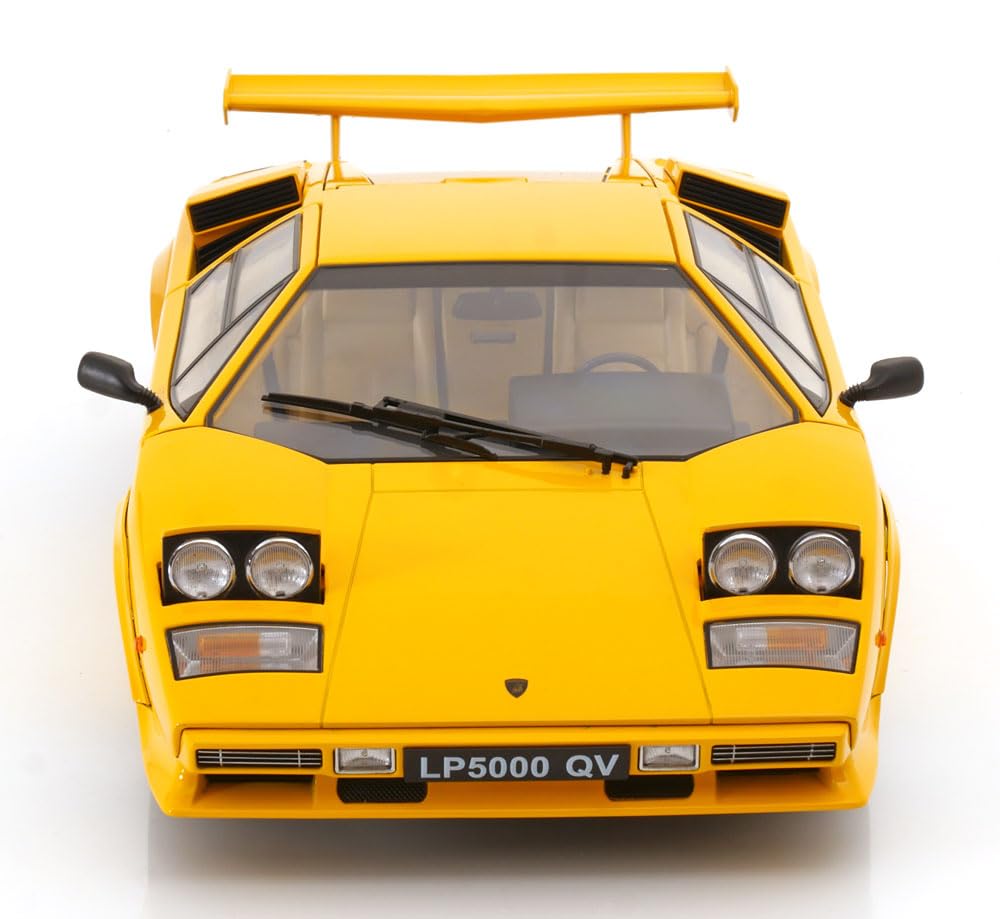 KK scala 112 Lamborghini Countach LP 5000S QV 1985 giallo (modello finito) KKDC120144