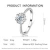 1 carat moissanite style