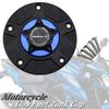 CNC Keyless Motorcycle Fuel Gas Tank Cap Cover Fit For GSXR 600 750 1000 GSXS750 GSXS1000 HAYAB GSX1300R SV650 SV1000