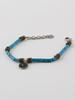 Shoveoff Svb-218 Turquoise Double Chain Bracelet